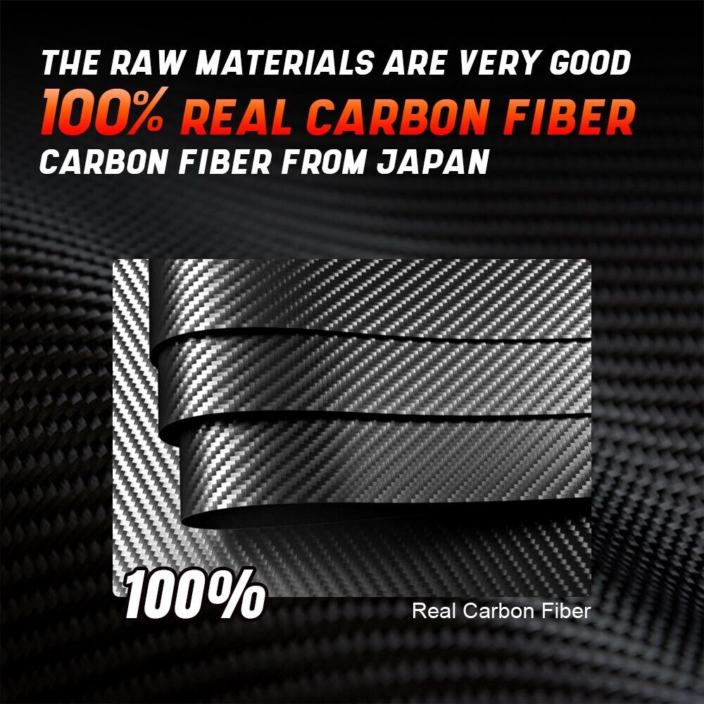 Real Carbon Fiber Lower Heat Shield Exhaust Pipe Guard For bmw r1250gs adventure - Fresh Stock Dated February 2026