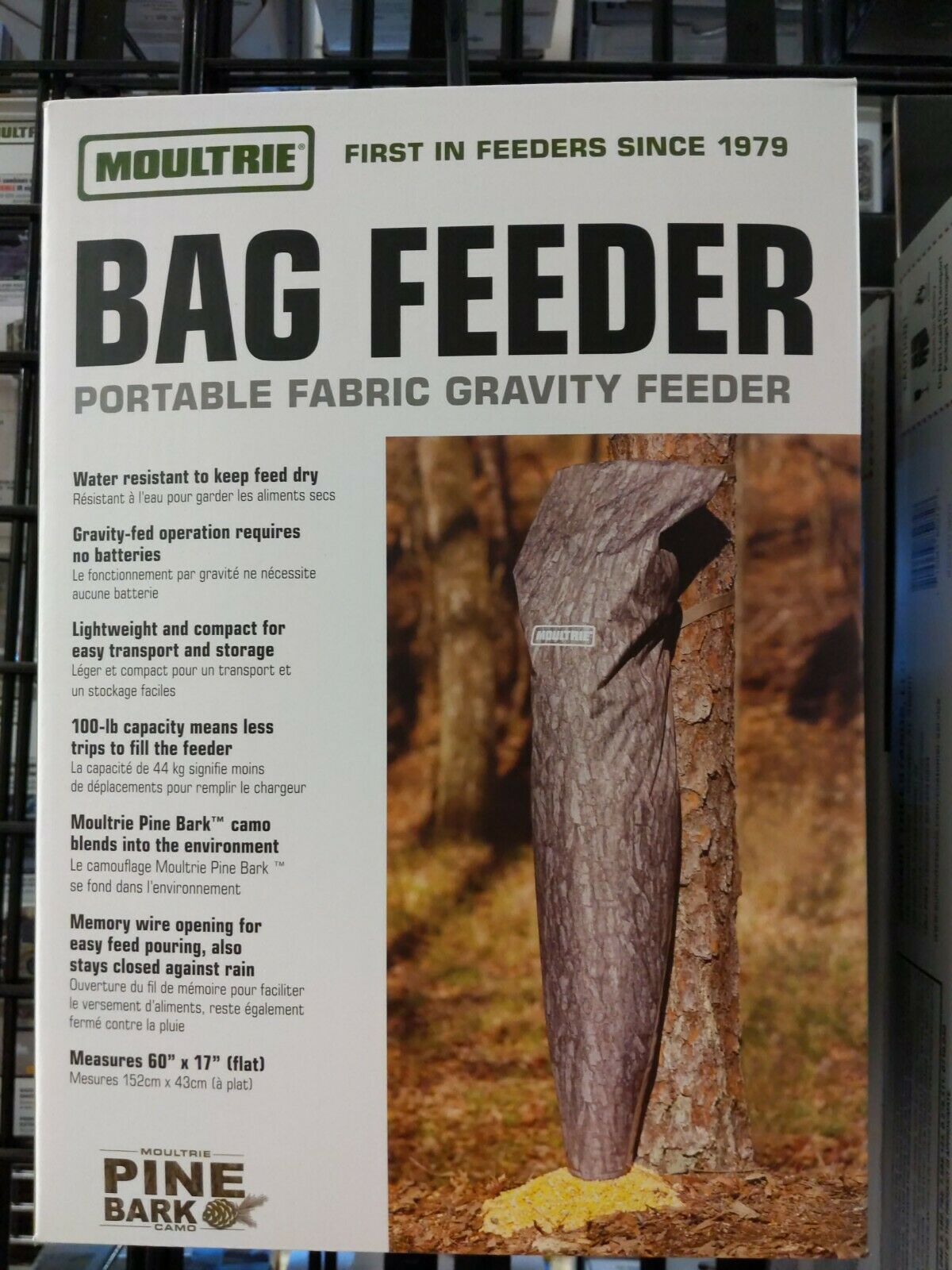 Moultrie Bag Feeder MFG-13312 - Fresh Stock Dated December 2025