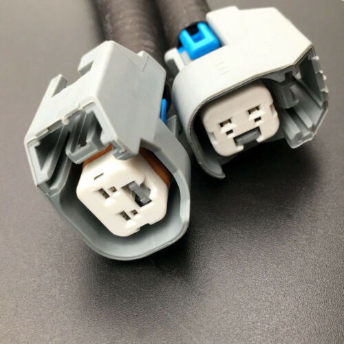 2 FUEL INJECTOR PLUG GRAY BLACK  PTO MAG FITS Polaris RANGER XP 800 2012-2013 - Fresh Stock Dated February 2026