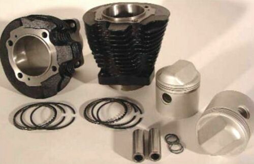Honed Fitted 1000cc Cylinder & Piston Engine Kit 73-85 Harley Sportster Ironhead - Fresh Stock Dated February 2026
