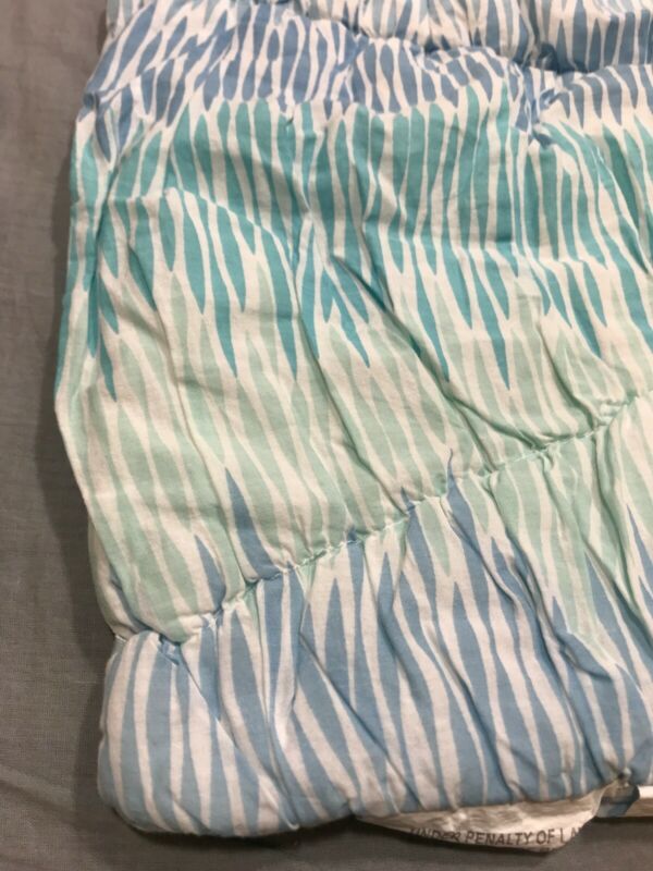 Pottery Barn PB Teen Kelly Slater Organic Trestles Ruched Quilted Euro Sham - Fresh Stock Dated December 2025