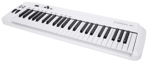 Samson Carbon 49 Key USB MIDI DJ Keyboard Controller+Komplete Elements Software - Fresh Stock Dated February 2026