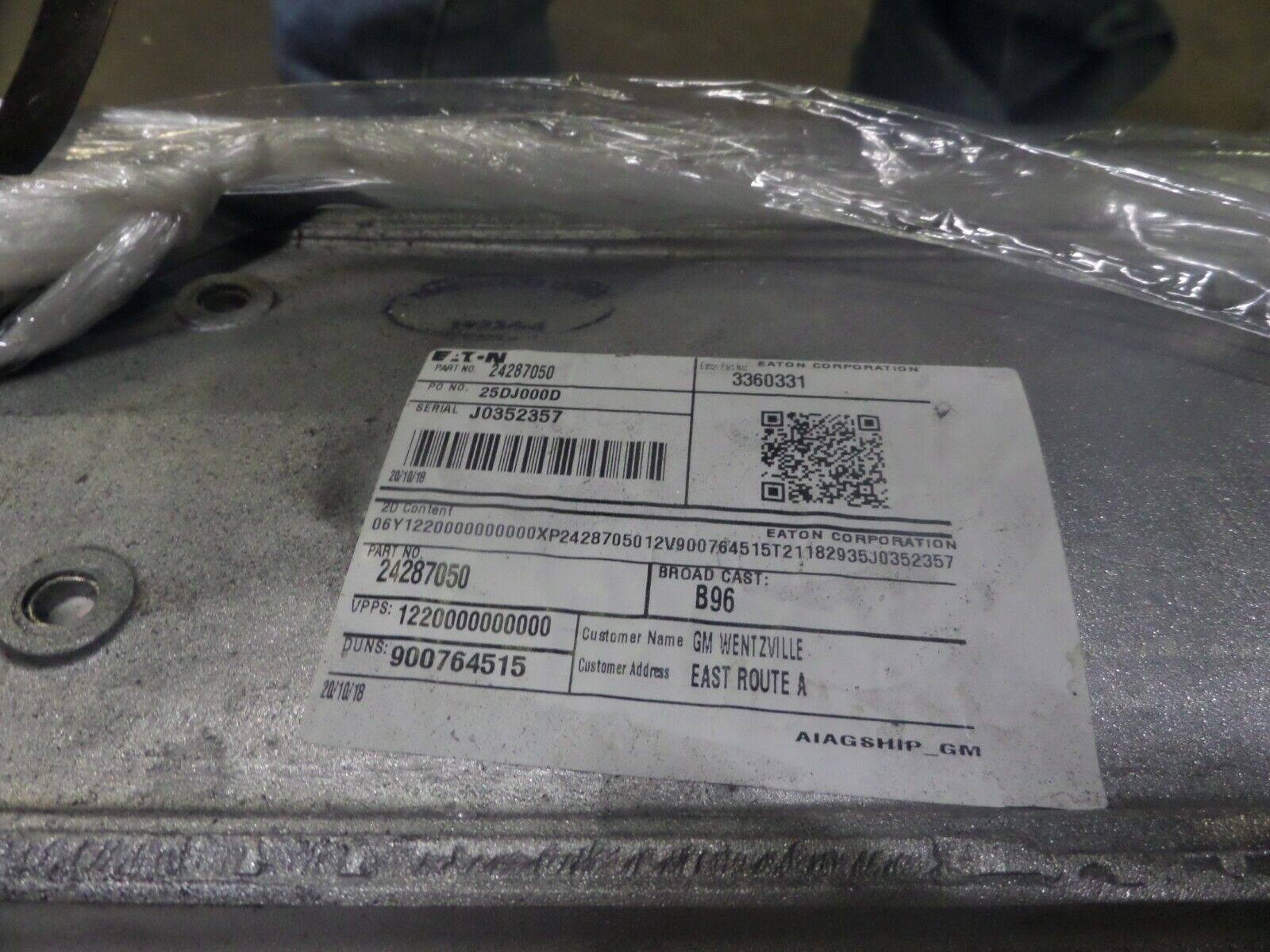 24287450 6 Speed Manual Transmission 2015-2019 Chevrolet Colorado GMC Canyon 2.5 - Fresh Stock Dated February 2026