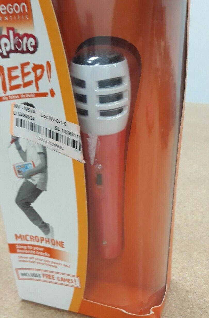 Oregon Scientific Xplore MEEP Microphone For tablet Show Off Your Star Power New - Fresh Stock Dated February 2026