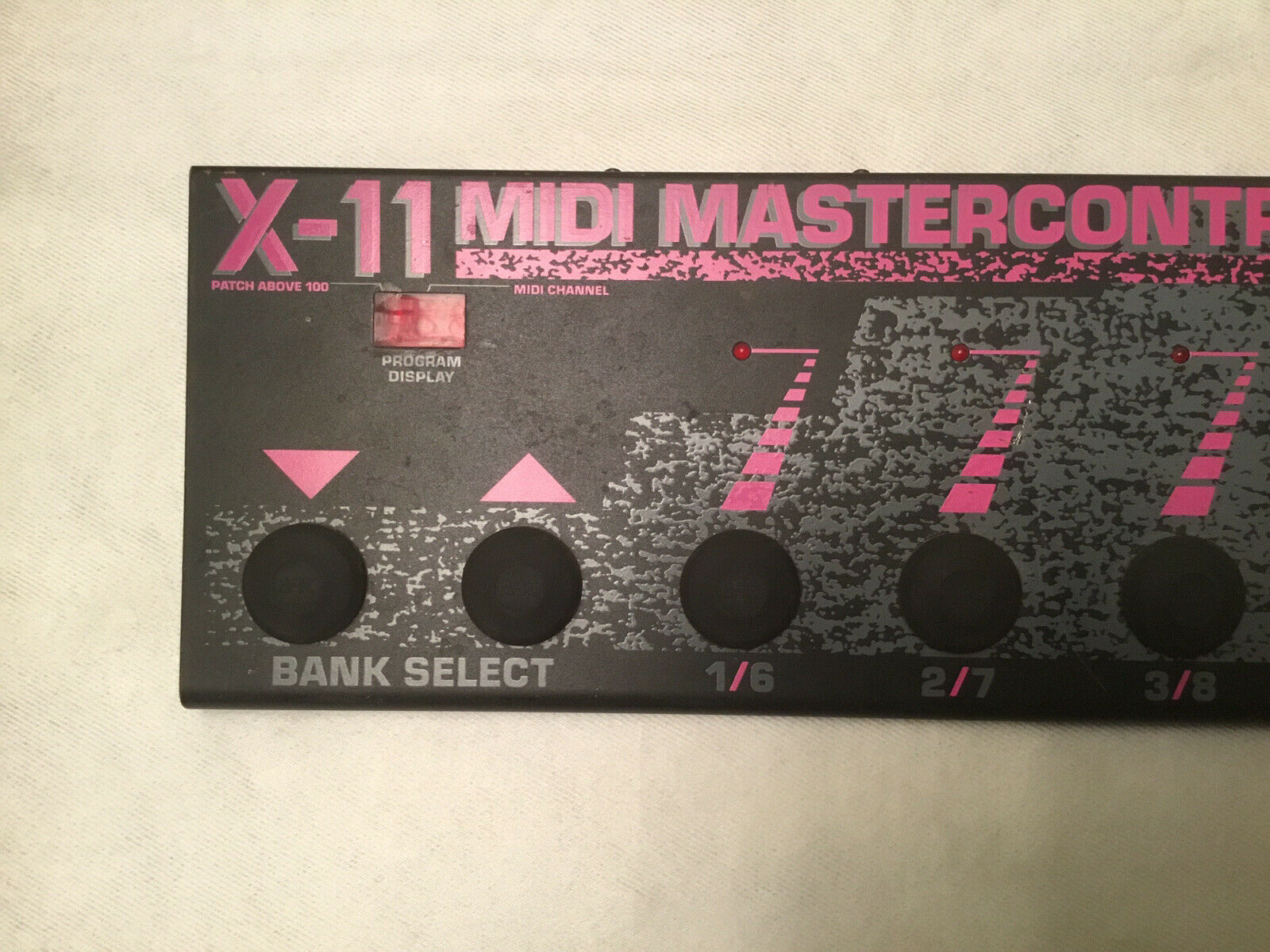 ART X-11 MIDI Mastercontrol MIDI Foot Controller W / Power Supply GC! - Fresh Stock Dated February 2026