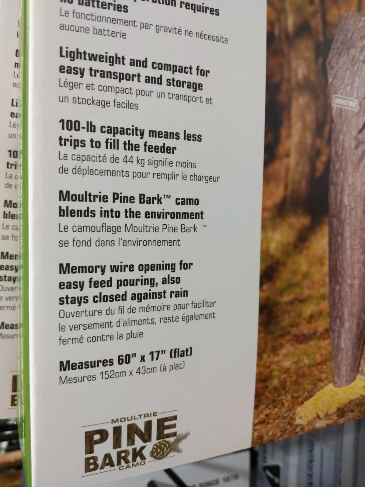 Moultrie Bag Feeder MFG-13312 - Fresh Stock Dated December 2025