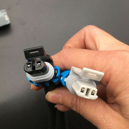 2 FUEL INJECTOR PLUG GRAY BLACK  PTO MAG FITS Polaris RANGER XP 800 2012-2013 - Fresh Stock Dated February 2026