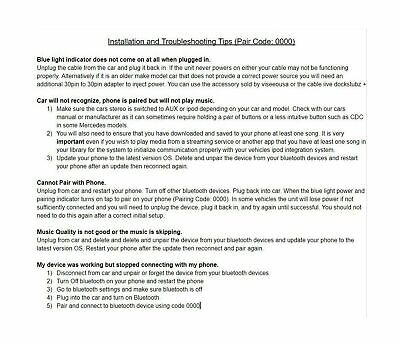 Bovee 1000 - Wireless Music Interface Adaptor Compatible with Audi, Mercedes,... - Fresh Stock Dated February 2026