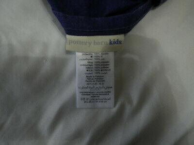 Pottery Barn Kid Nautical Sailboat STD Pillow Sham Pair Whale Lighthouse Compass - Fresh Stock Dated December 2025