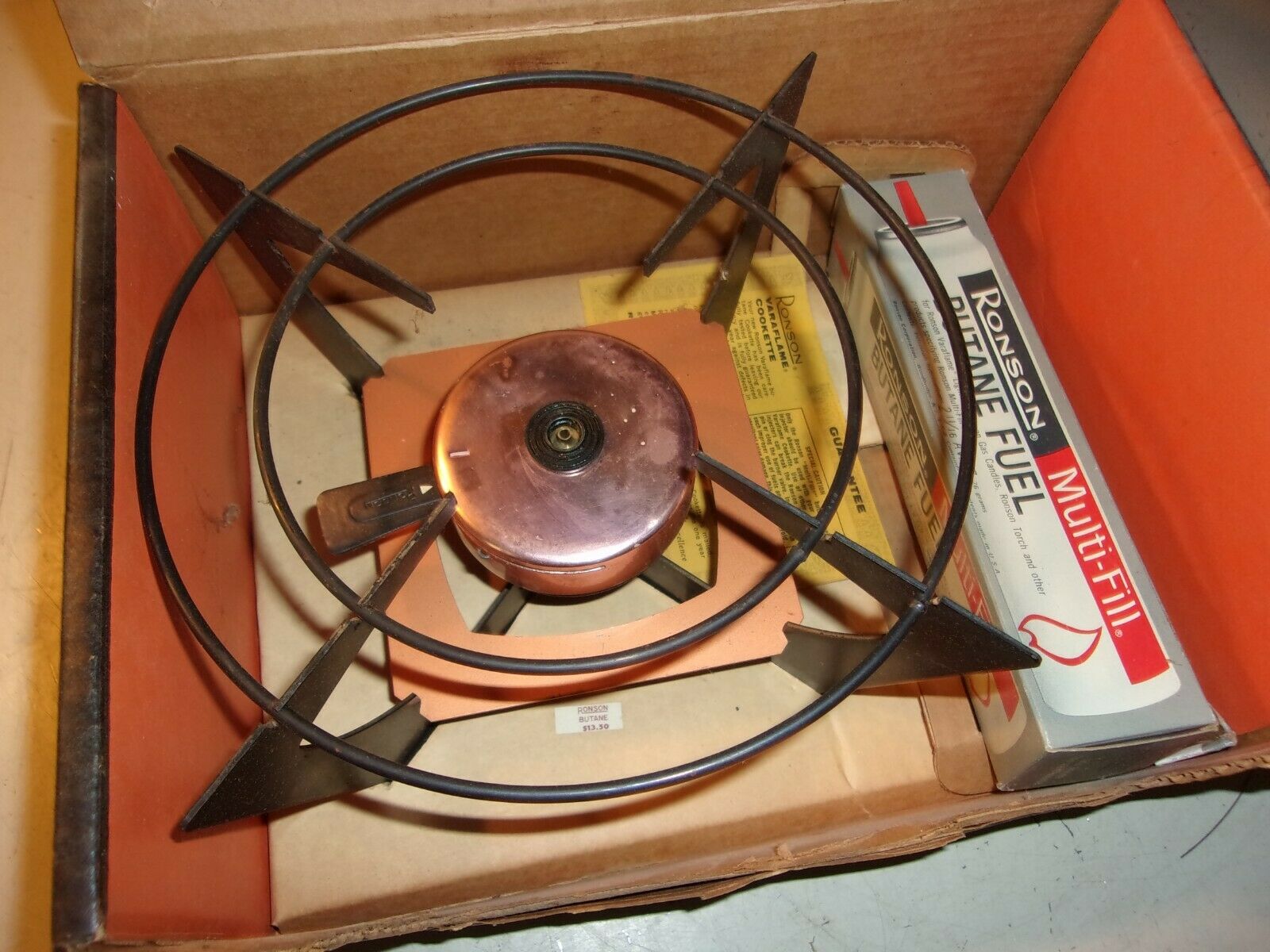 Vintage Ronson Varaflame Cookette - Fresh Stock Dated December 2025