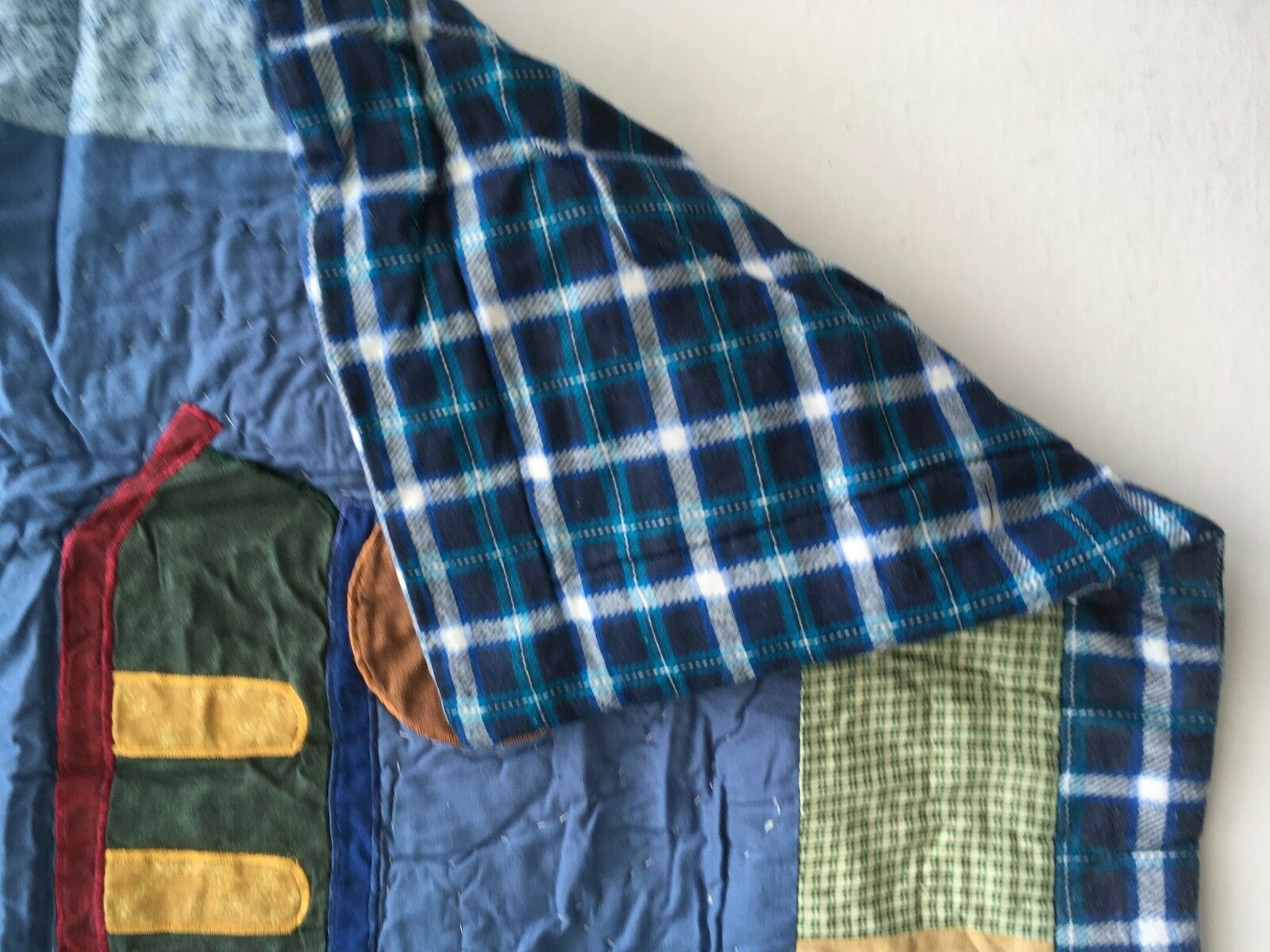 SHAM QUILTED * appliqued DUMP TRUCK * standard * NIP * Construction Zone - Fresh Stock Dated February 2026