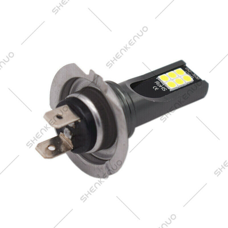 2X H7 LED Headlight Bulbs Lamp 6000K CG For Yamaha YZF-R6 2003-2015 - Fresh Stock Dated February 2026