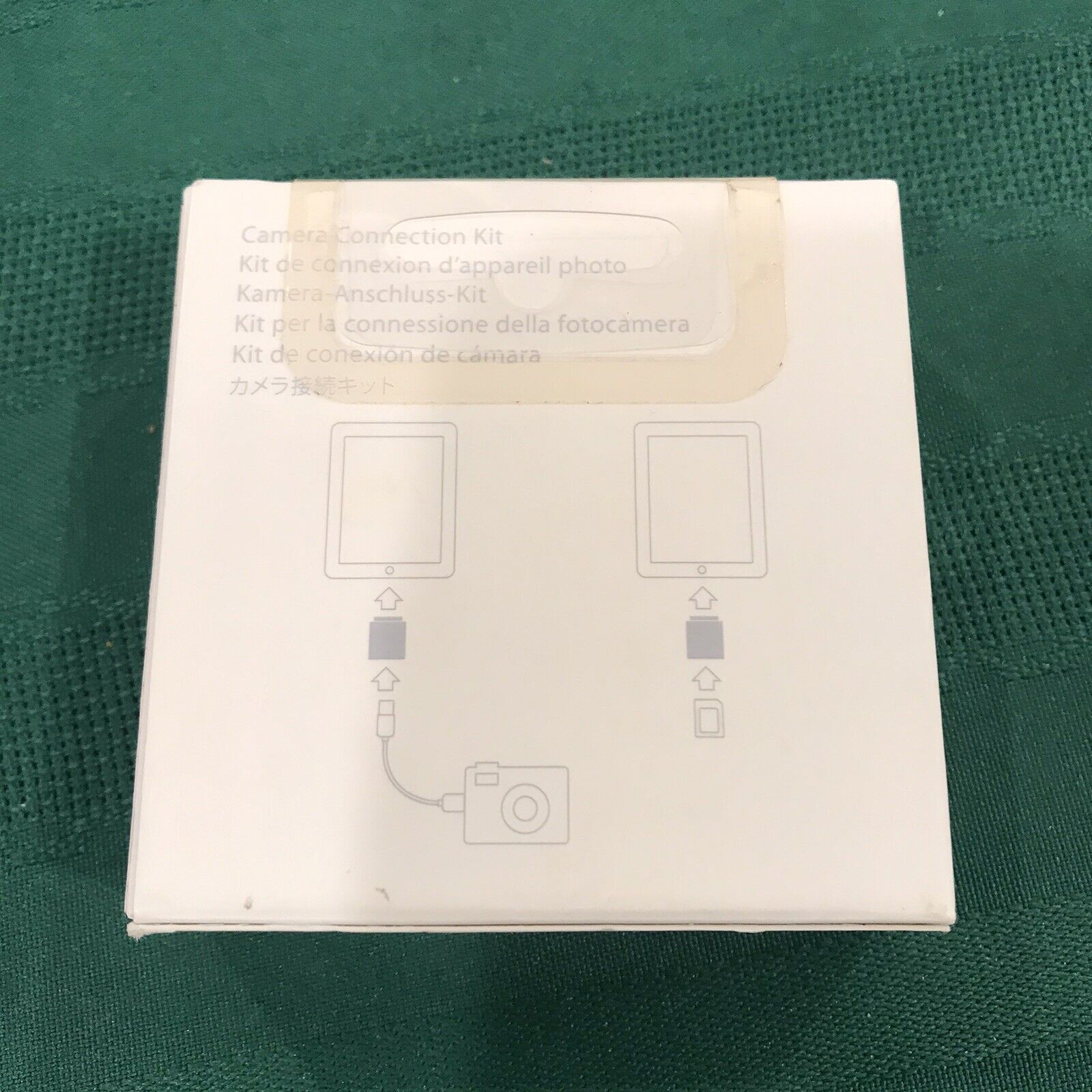 Original Apple iPad Camera Connection Kit (30-Pin) - MC531ZM/A - A1358, A1362 - Fresh Stock Dated February 2026