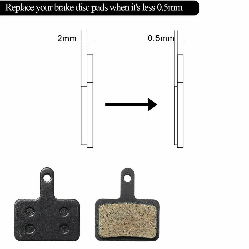 Semi Metal Resin Disc Brake Pads for Tektro A10.11 B01S Mt200 Organic US - Fresh Stock Dated February 2026