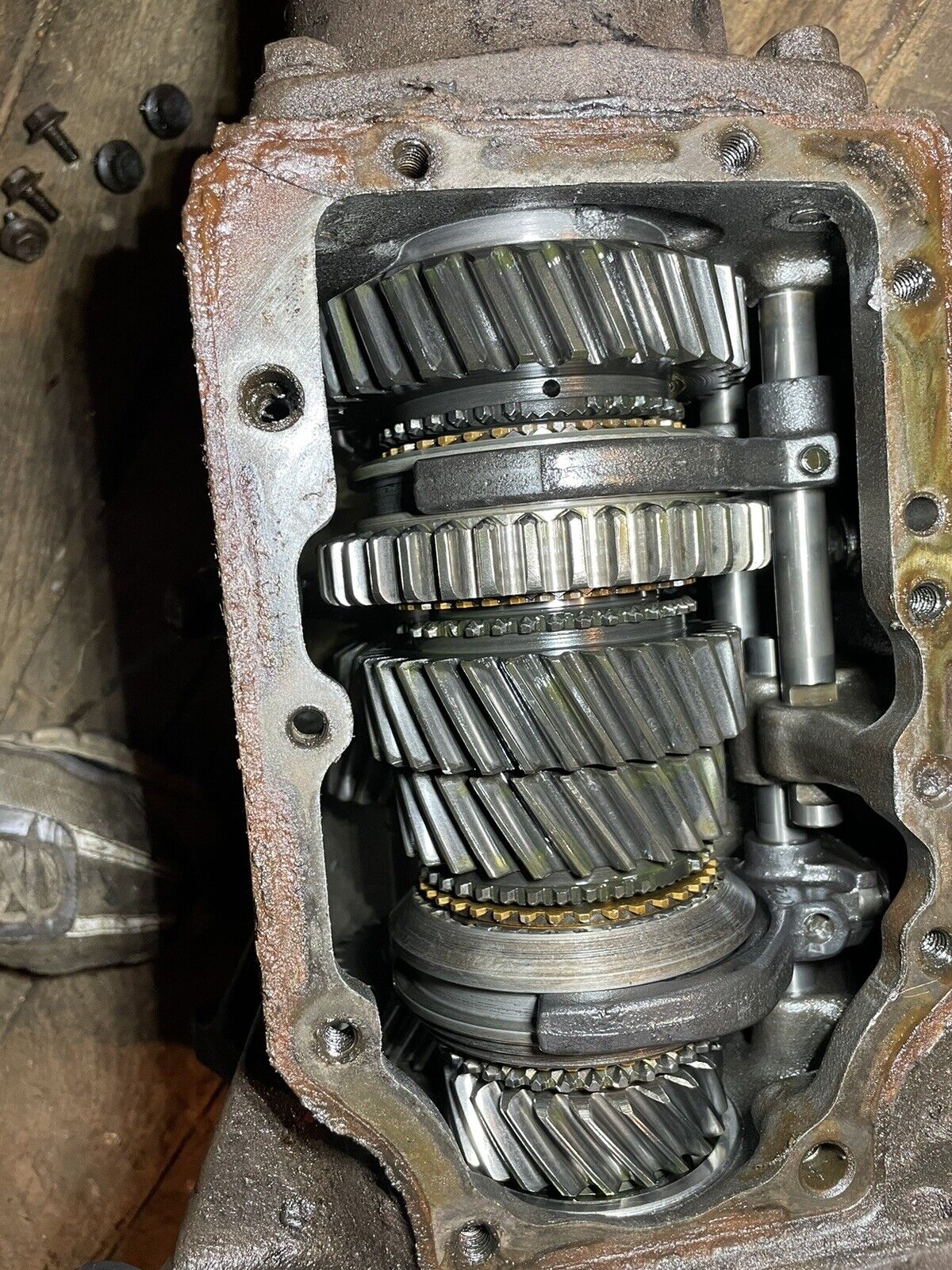 Ford Four Speed Toploader Manual Transmission-Fits 289/302/390 Mustang Torino - Fresh Stock Dated February 2026