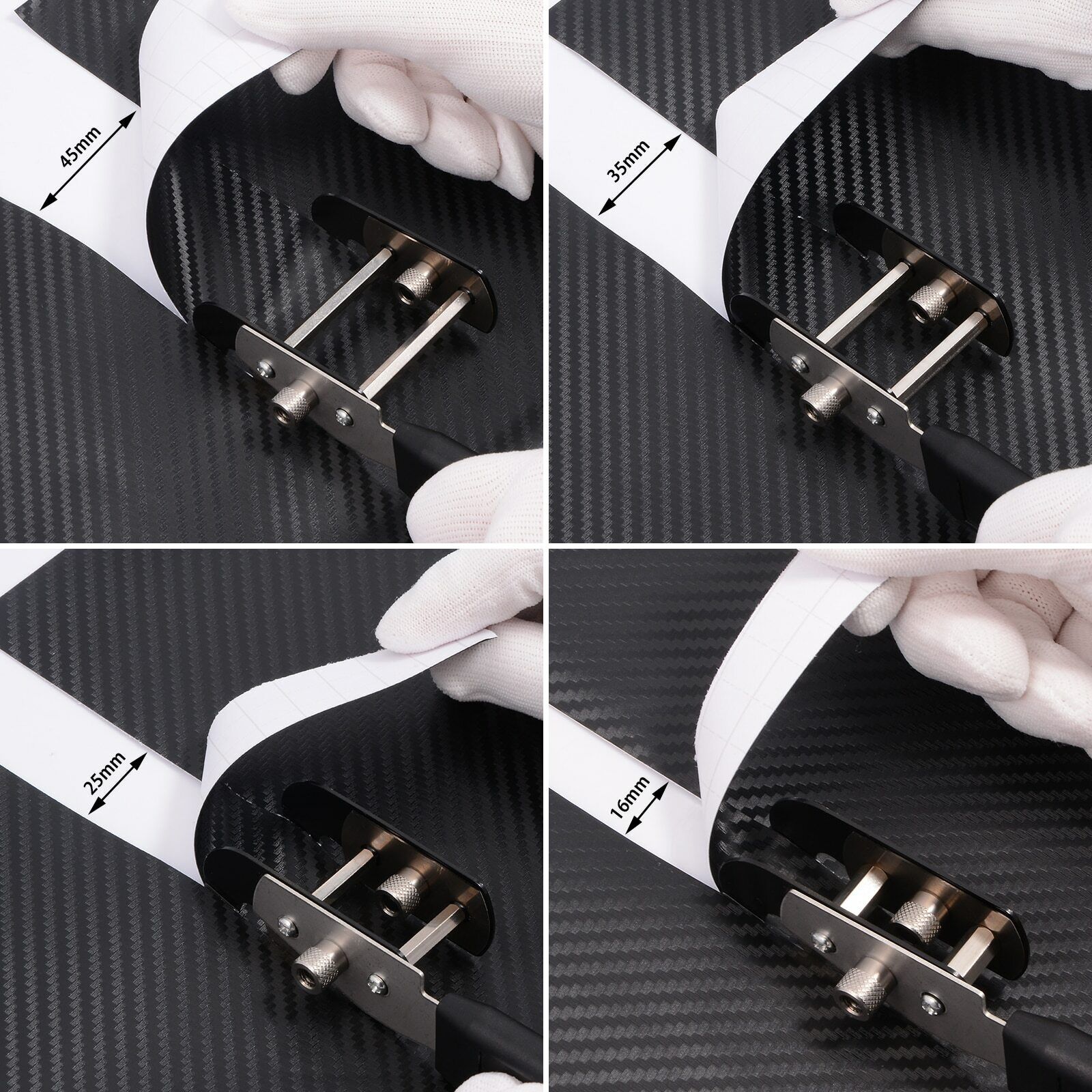 Double Head Back-Slitter Cutter w/ 4Pair Width Screws Vinyl Sticker Cutting Tool - Fresh Stock Dated February 2026