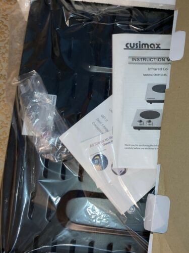 Cusimax Infrared Cooker CMIP-C180 New - Fresh Stock Dated December 2025