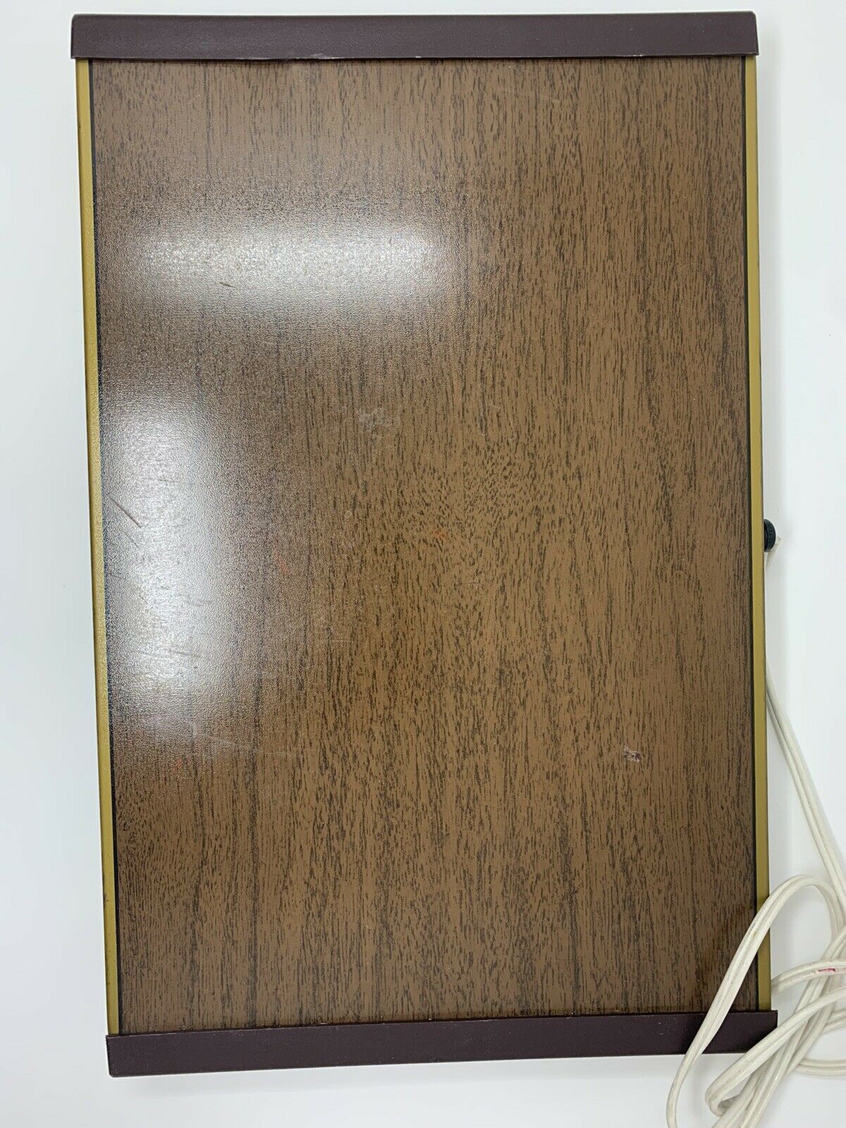 Vintage Warm-O-Tray Hot Plate #60 Electric Food Warmer Brown Wood Design Works - Fresh Stock Dated February 2026