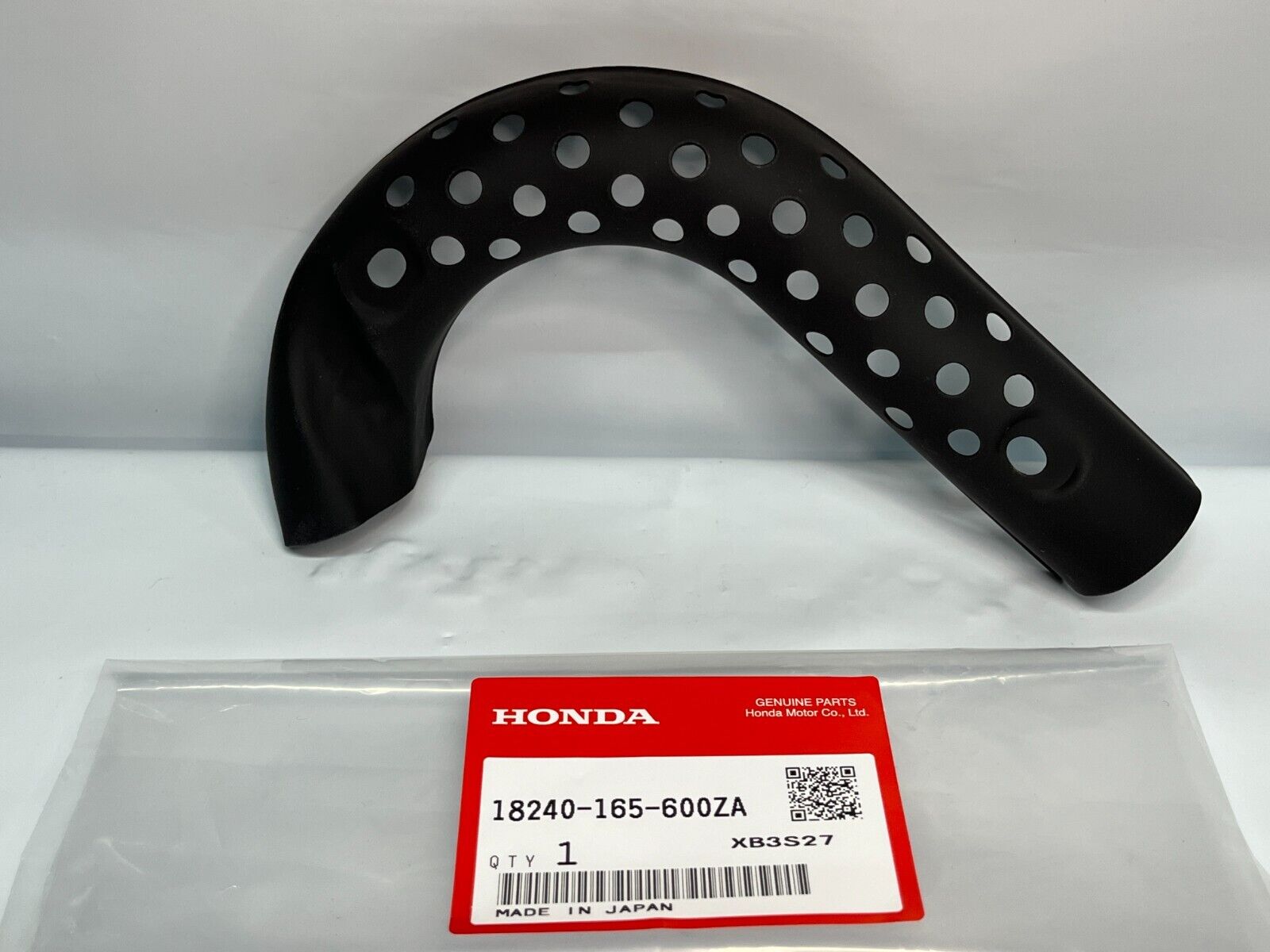 Honda Lower Heat Shield TRX90 Z50R XR50R XR70R CRF50F CRF70F 18240-165-600ZA - Fresh Stock Dated February 2026