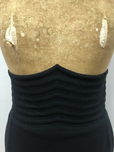 Vintage 1980’s GIANNI VERSACE Black Super High Waisted Skirt Fabulous! - Fresh Stock Dated February 2026