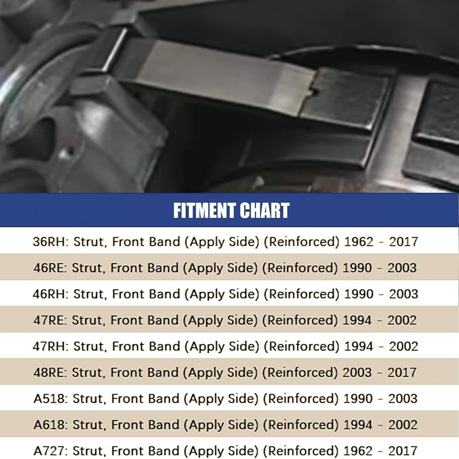 PW518AC Strut, Band Anchor & Heavy Duty Band Strut 22717HD for 47RE, 48RE, A518 - Fresh Stock Dated February 2026