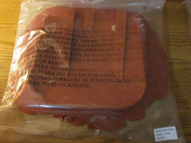 S/4 Pottery Barn Kids Peanuts Woodstock Turkey Thanksgiving Chairbacker NO MONO - Fresh Stock Dated December 2025