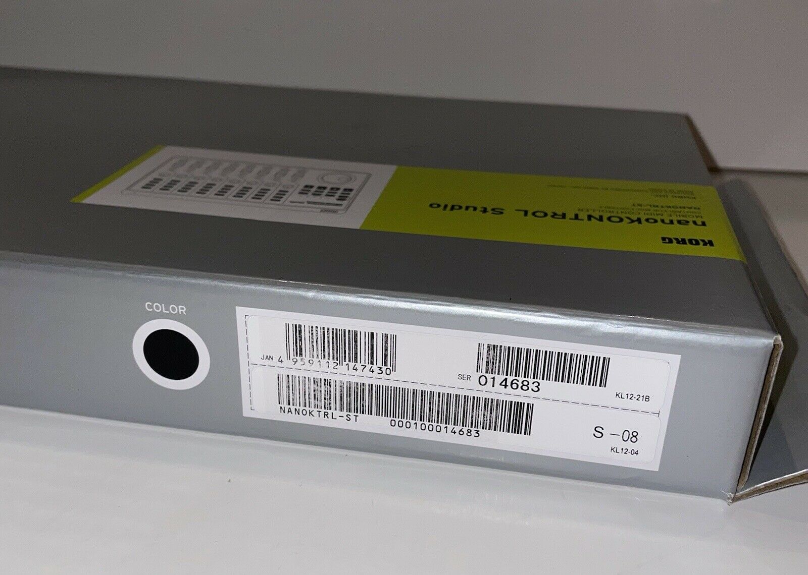 KORG NANOKTRL-ST nanoKONTROL Studio Mobile Midi Controller Bluetooth NEW/SEALED - Fresh Stock Dated February 2026