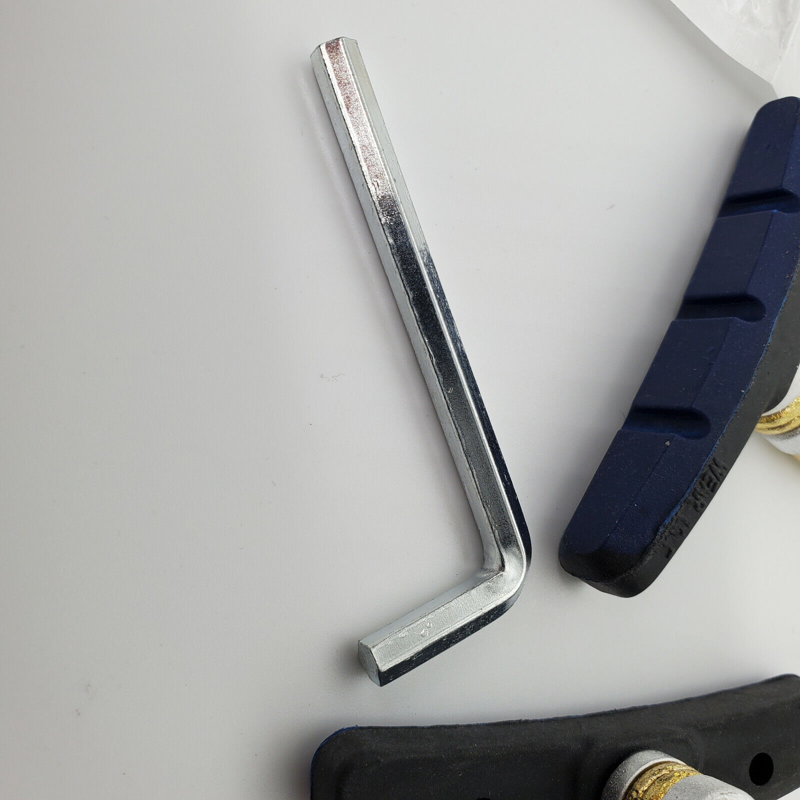 Lot of 8 Pairs Bicycle V Brake Pads 70mm Shoes - Bike Brake Pads - 16 Pads Total - Fresh Stock Dated February 2026