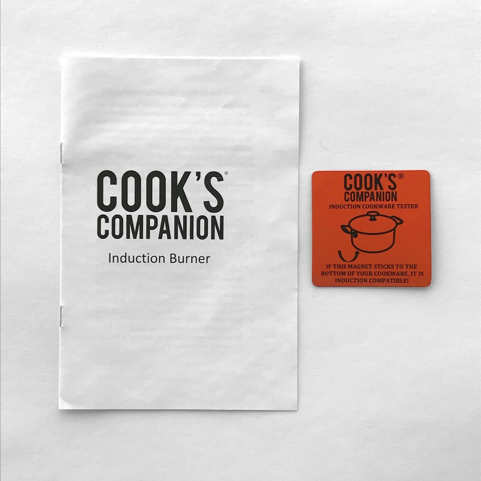 Cook’s Companion Induction Burner #IB1500 Silver Never Used - Fresh Stock Dated December 2025