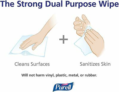Purell Hand Sanitizing Wipes Fresh Citrus Scent 401141 - Fresh Stock Dated February 2026