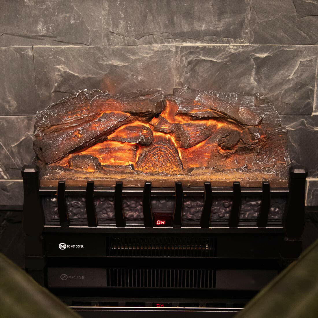 Regal Flame 20 Inch Electric Fireplace Log Realistic Ember Bed Insert with He... - Fresh Stock Dated February 2026