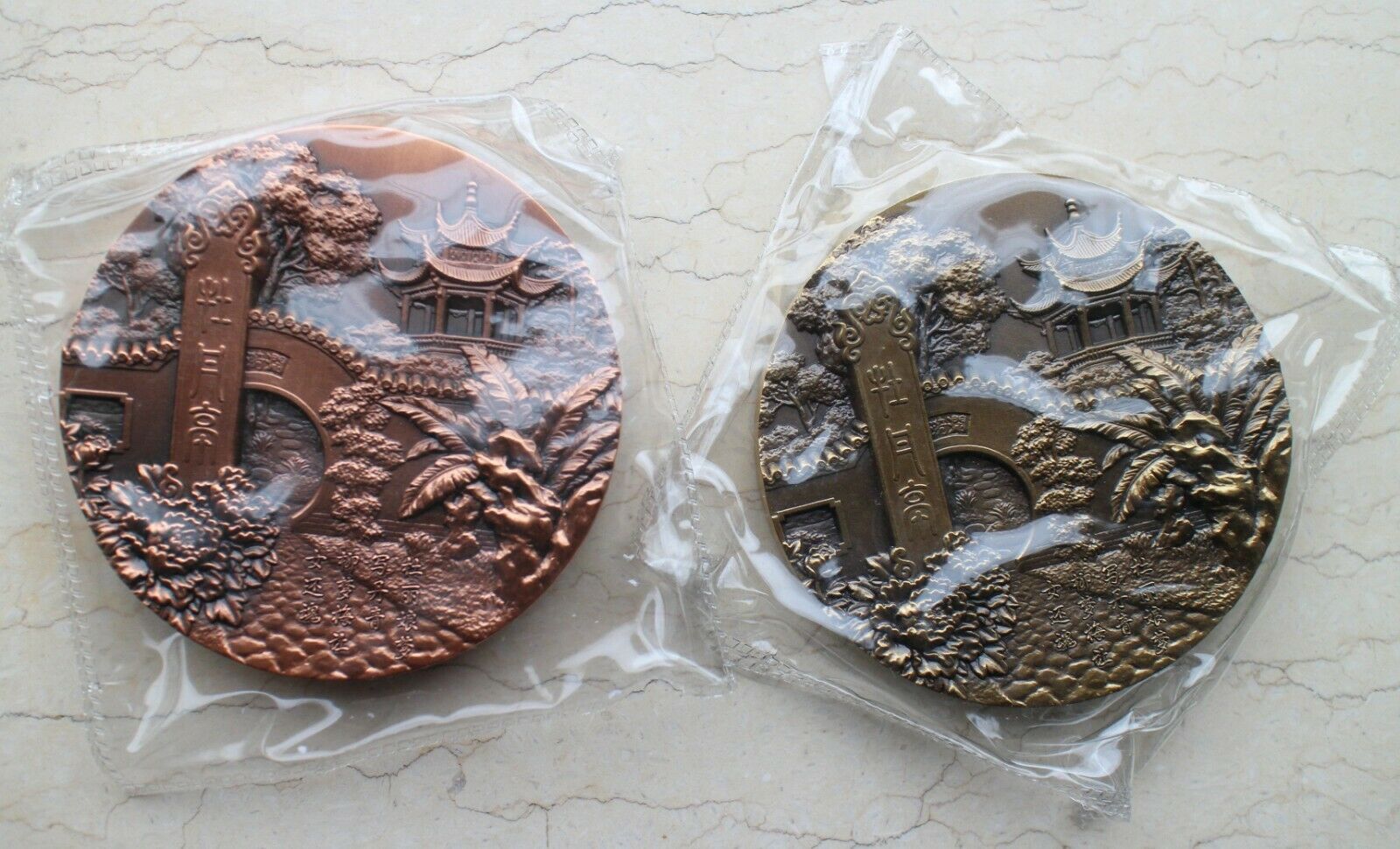 A Pair of China 90mm Medals Set - Peking Opera Series - Peony Pavilion - Fresh Stock Dated February 2026