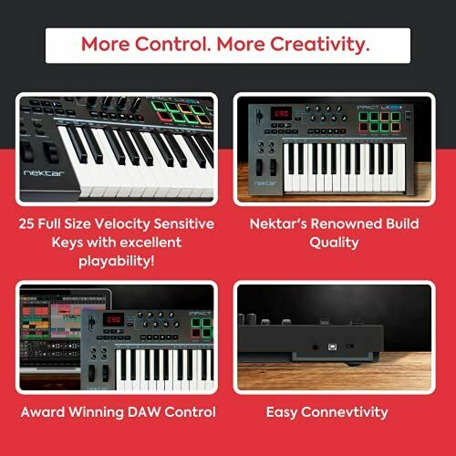 , 25-Key Midi Controller (IMPACT LX25+) - Fresh Stock Dated February 2026