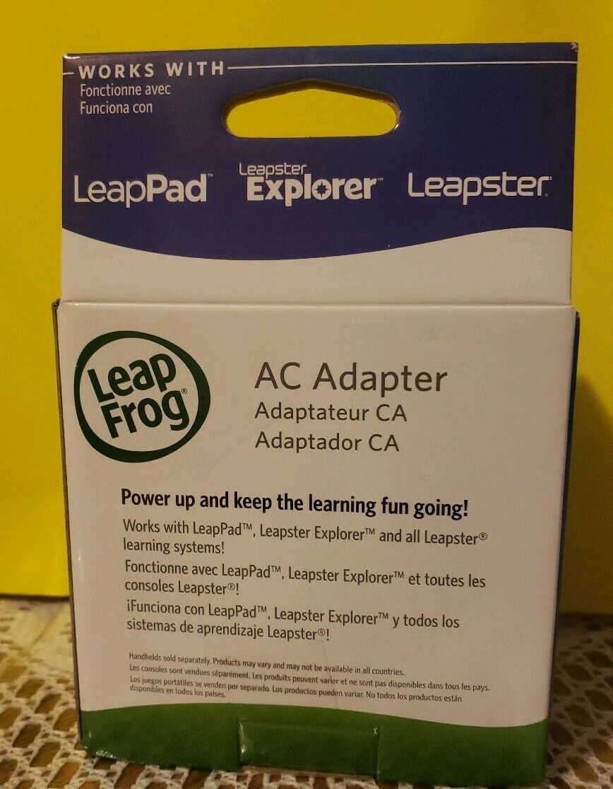 LeapFrog AC Power Adapter LeapPad Tablet Leapster Explorer - Fresh Stock Dated February 2026