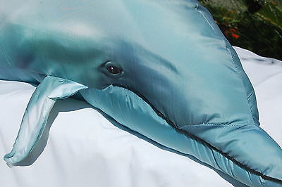 Blue Dolphin Pillow Giant Plush 45