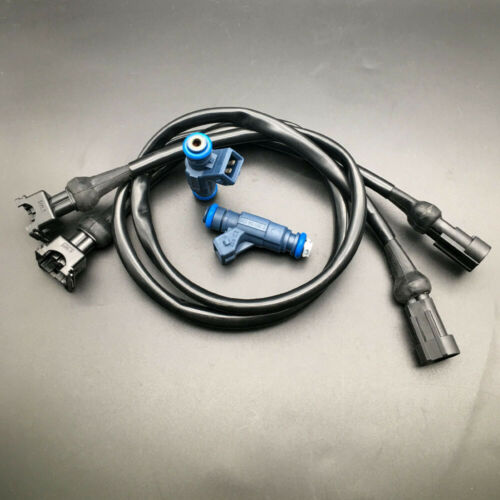 2 *Fuel Injector with Pigtail Harness FOR Polaris Ranger RZR Sportsman 700 800 - Fresh Stock Dated February 2026