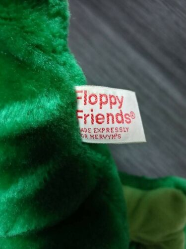 Vintage Green Dinosaur Triceratops Pillow floppy friends - Fresh Stock Dated December 2025