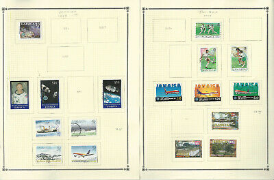 Jamaica Stamp Collection on 22 Scott Pages, 1992-2008 & BOB, JFZ - Fresh Stock Dated December 2025
