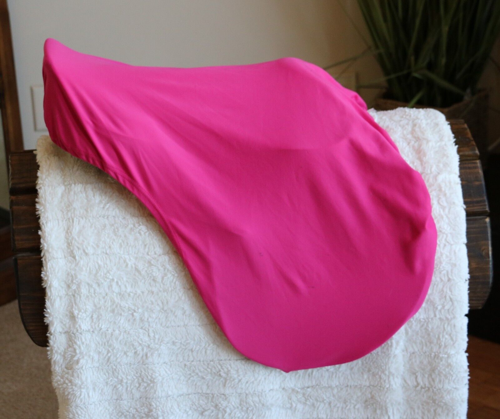 Pink English Hunter/Jumper Saddle Cover - Fresh Stock Dated December 2025