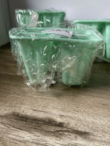 4 Silicone Ice Cream Mold DIY Frozen Dessert Juice Popsicle Maker Easy Release - Fresh Stock Dated February 2026