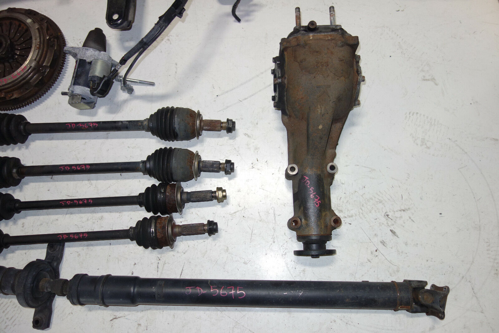 JDM Subaru Legacy Spec-B 6speed Awd Transmission Axles Rear Differential 2003-09 - Fresh Stock Dated February 2026