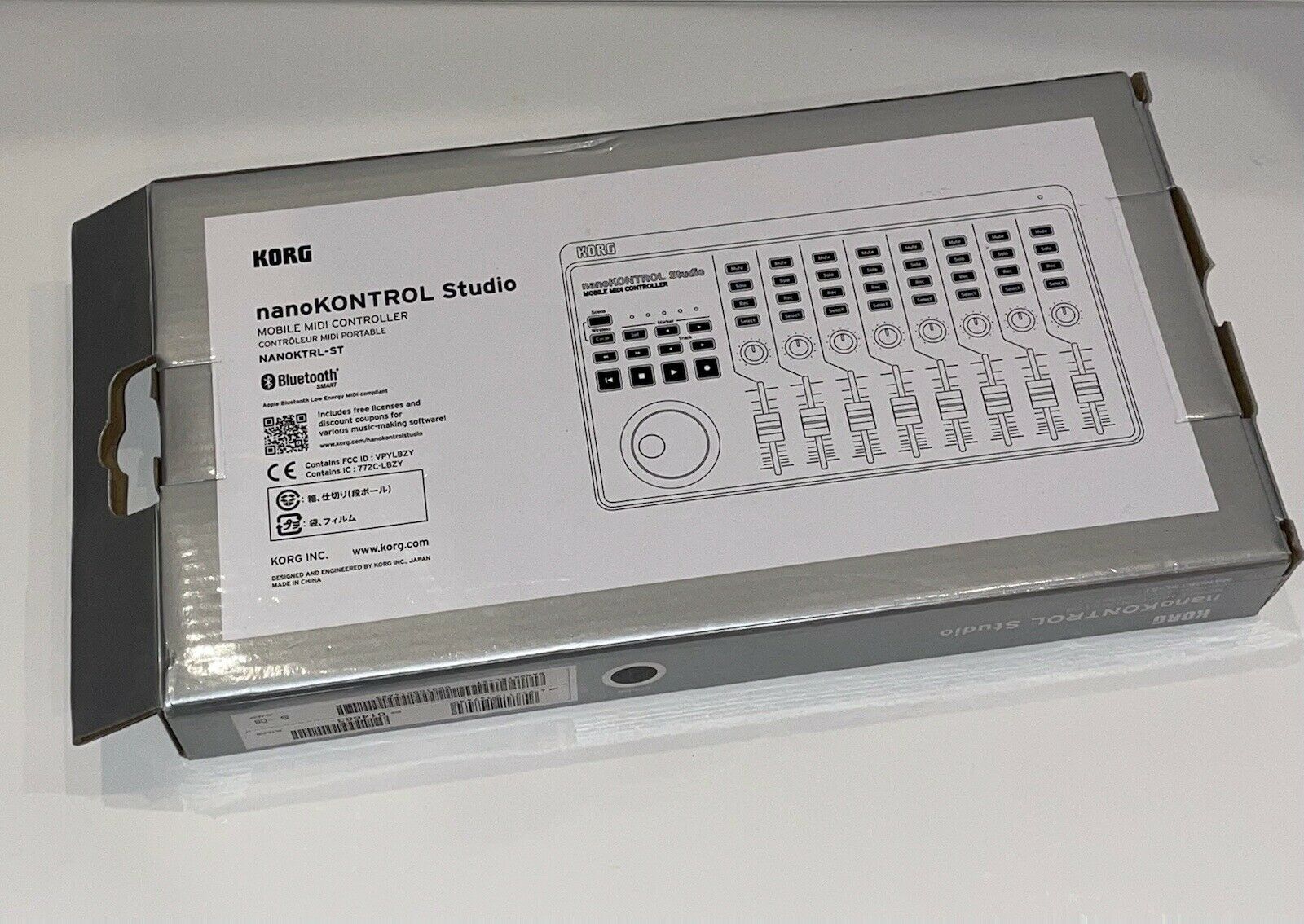 KORG NANOKTRL-ST nanoKONTROL Studio Mobile Midi Controller Bluetooth NEW/SEALED - Fresh Stock Dated February 2026