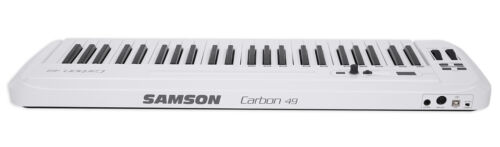 Samson Carbon 49 Key USB MIDI DJ Keyboard Controller+Komplete Elements Software - Fresh Stock Dated February 2026