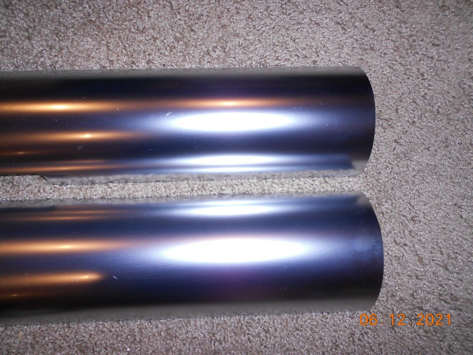 Harley-Davidson Fat Boy 2018-19 Muffler Heat Shields 65400353 - Fresh Stock Dated February 2026