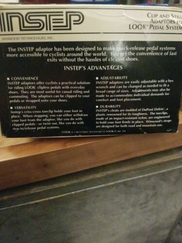 [70.30] Winwood Technologies InStep Look Shoe Adaptors - - Fresh Stock Dated December 2025