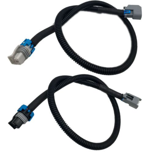 2 FUEL INJECTOR PLUG GRAY BLACK  PTO MAG FITS Polaris RANGER XP 800 2012-2013 - Fresh Stock Dated February 2026