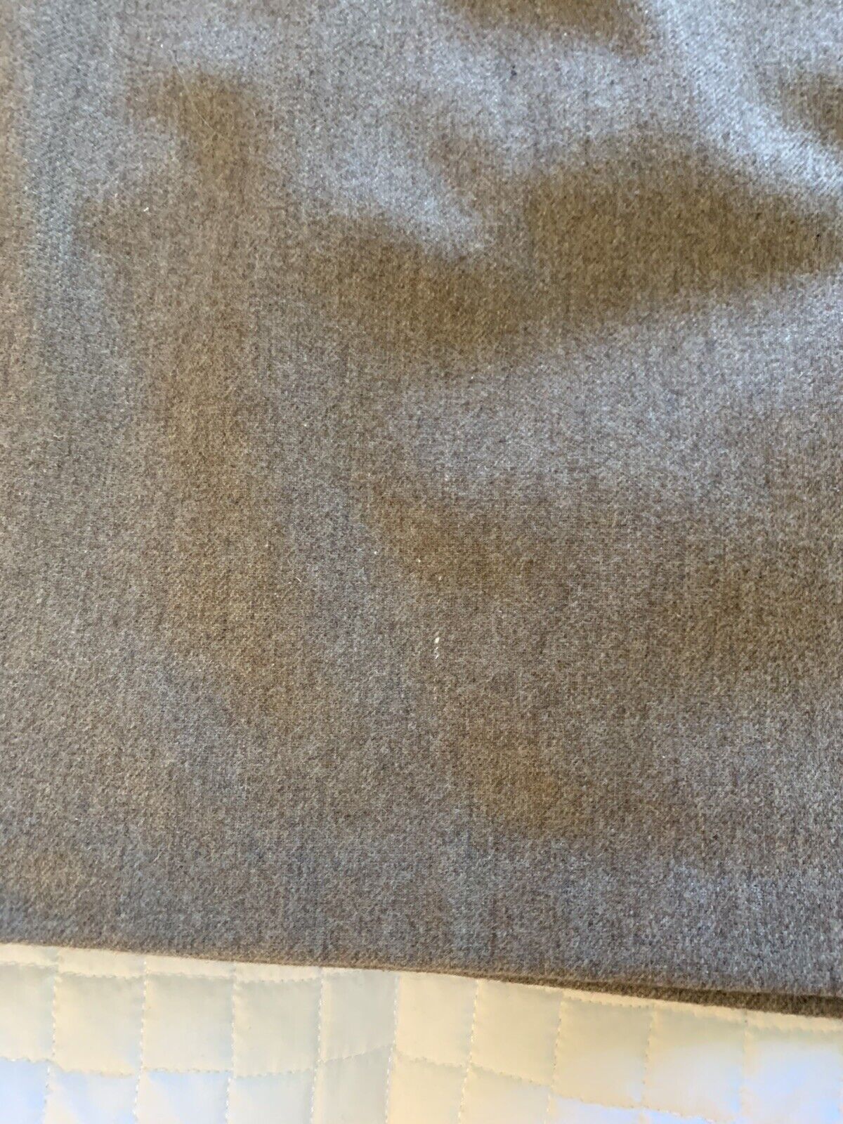 Vintage Ms Russ Wool Brown Lined Skirt 30