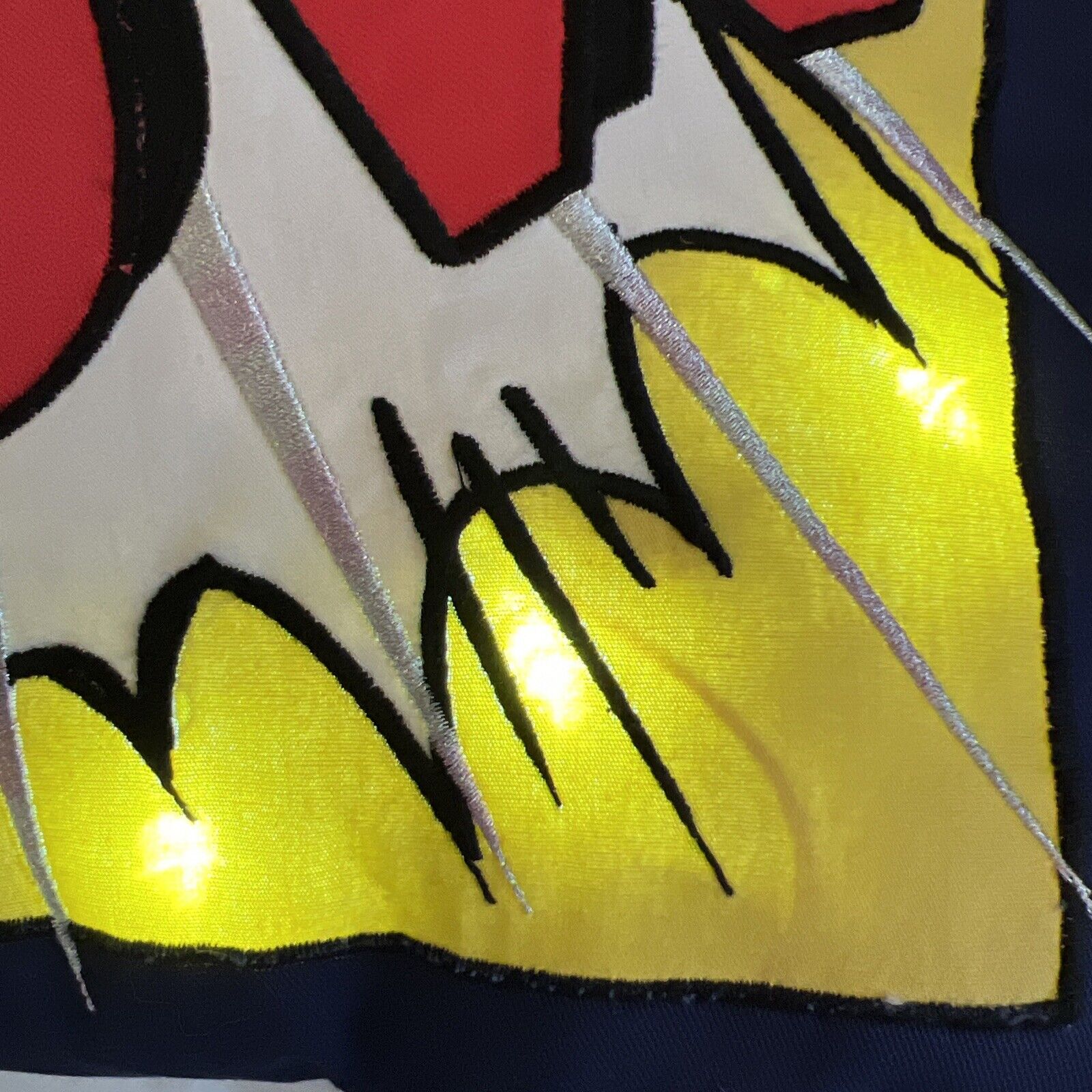 Pottery Barn Kids POW Light up Pillow DC Comics Superhero #6513 - Fresh Stock Dated December 2025