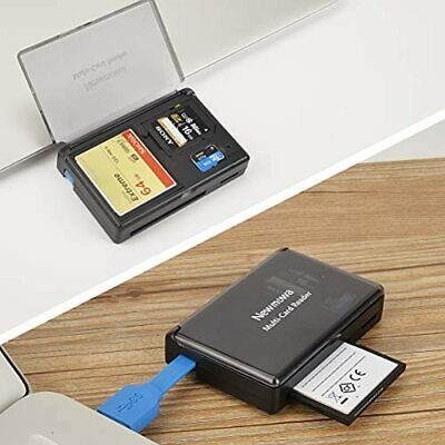 3-in-1 Portable USB 3.0 Memory Card Reader For Camera Mac OS, Windows, Linux, - Fresh Stock Dated February 2026