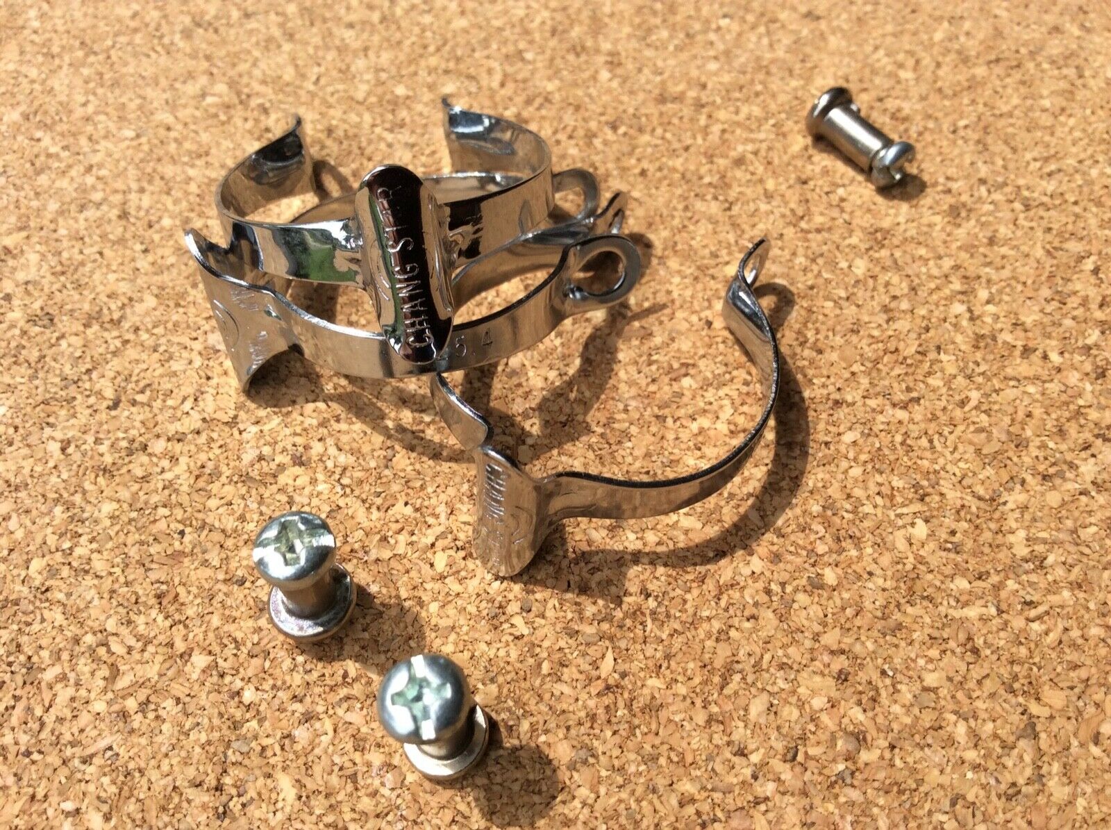 3 Chang Star Brake Cable Clamps for Old School BMX/Road Bikes NOS 1” 25.4mm - Fresh Stock Dated December 2025